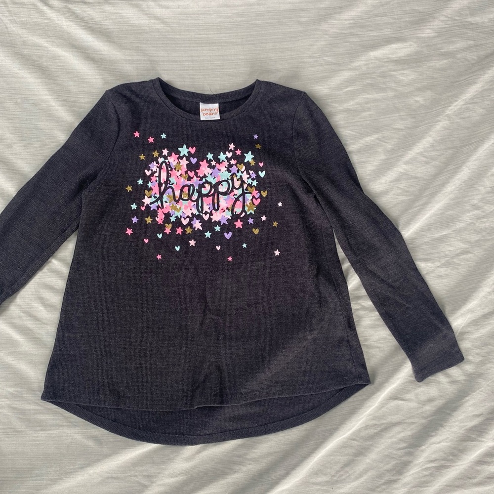 Jumping Beans Size 7 girls long sleeve shirt